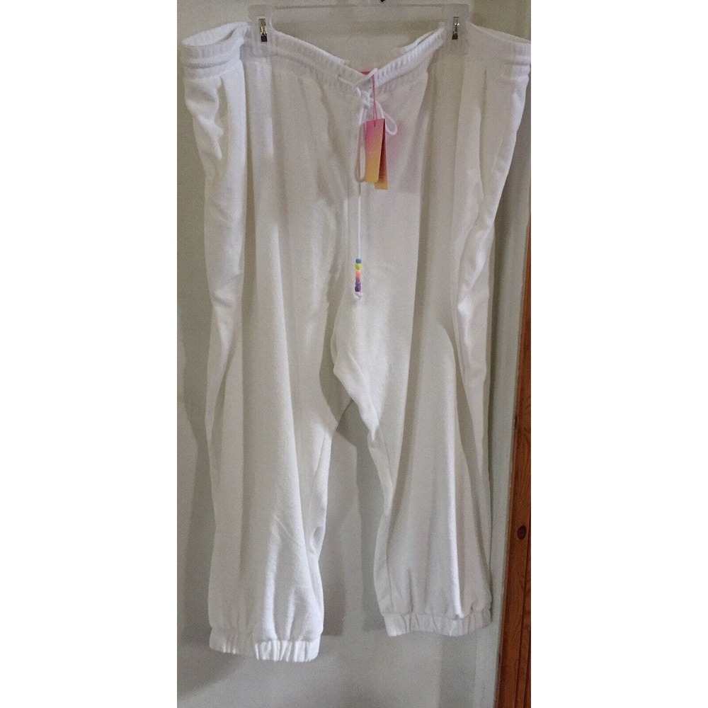 Stoney Clover 3x Plus Woman’s Lounging Joggers Elastic Waist Drawstring Pockets